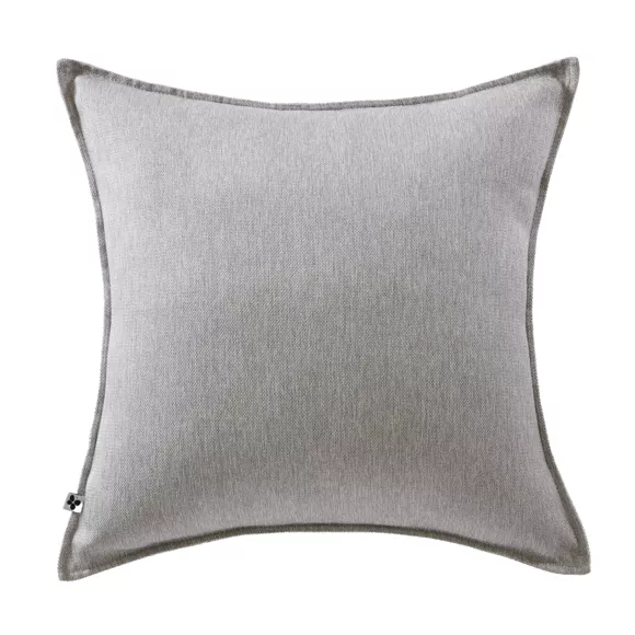 Eminza Housse De Coussin Extérieur Carrée (60 X 60 Cm) Naia Gris Galet