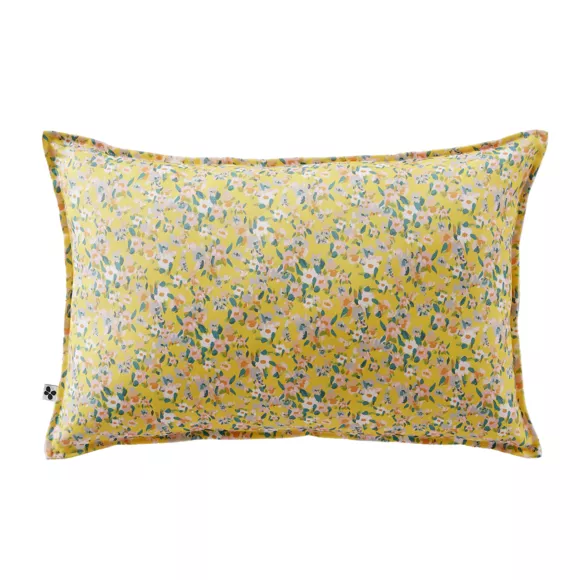 Eminza Housse De Coussin Extérieur Rectangulaire (40 X 60 Cm) Manon Jaune