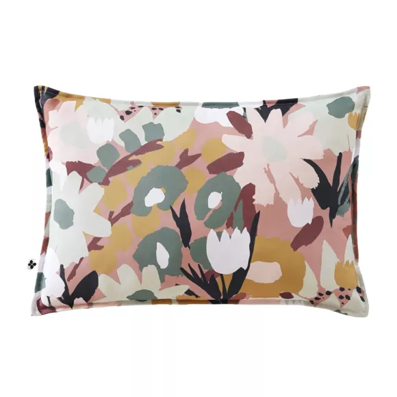 Eminza Housse De Coussin Extérieur Rectangulaire (40 X 60 Cm) Léane Multicolore