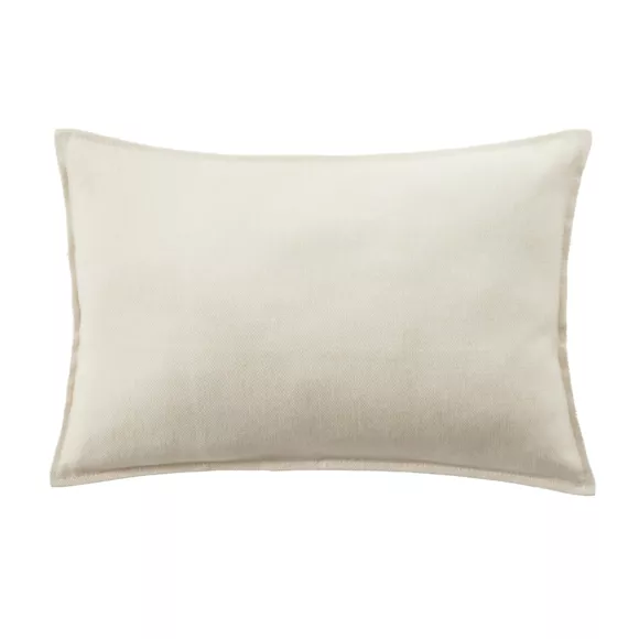 Eminza Housse De Coussin Extérieur Rectangulaire (40 X 60 Cm) Naia Ecru