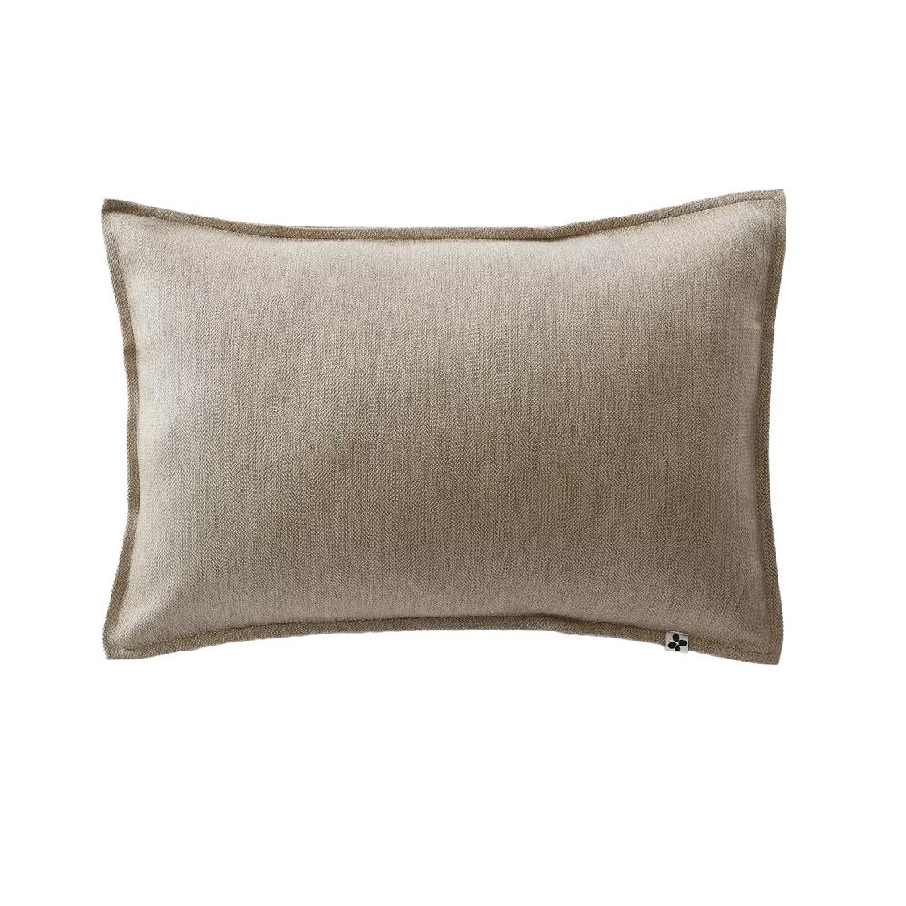 eminza Housse de coussin extérieur rectangulaire (40 x 60 cm) Naia Beige sable