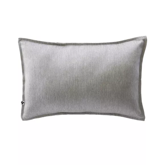 Eminza Housse De Coussin Extérieur Rectangulaire (40 X 60 Cm) Naia Gris Galet