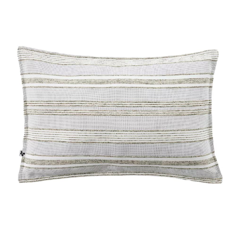 eminza Housse de coussin extérieur rectangulaire (40 x 60 cm) Doris Vert nénuphar