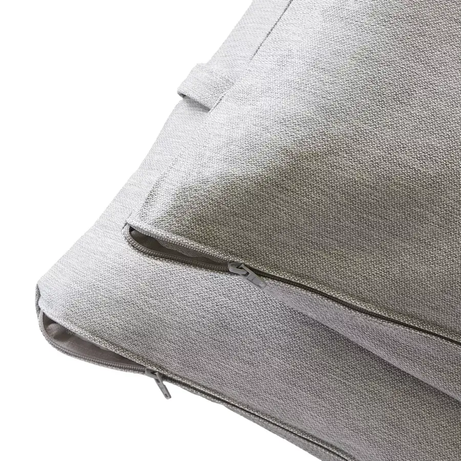 Eminza Housse De Coussin Pour Bain De Soleil (190 X 70 Cm) Naia Gris Galet