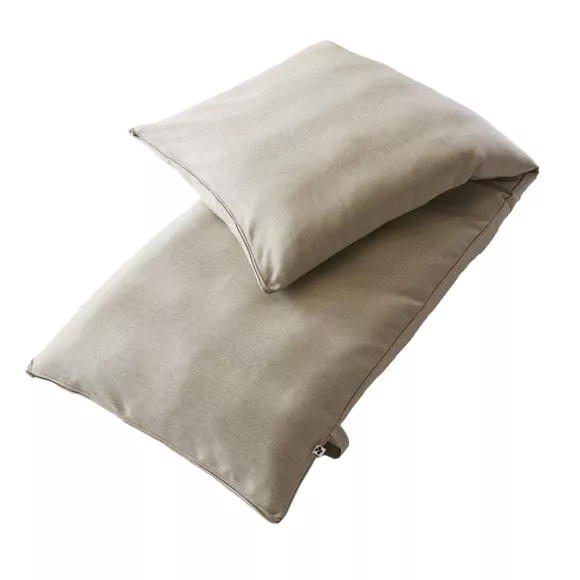 Eminza Housse De Coussin Pour Bain De Soleil (190 X 70 Cm) Naia Beige Sable