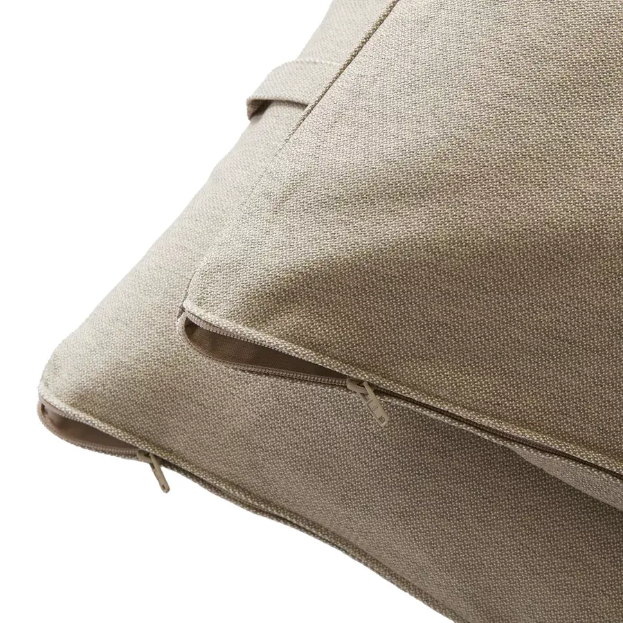 Eminza Housse De Coussin Pour Bain De Soleil (190 X 70 Cm) Naia Beige Sable