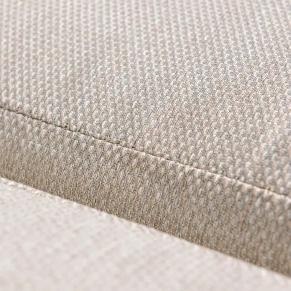 Eminza Housses De Coussin De Remplacement Pour Canapé 3 Places Elba Taupe