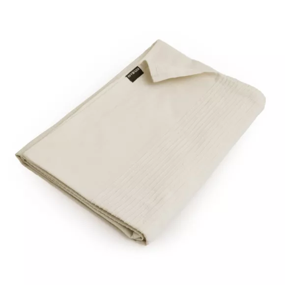 Eminza Jeté De Lit Coton Tissé (130 X 160 Cm) Léa Beige Pampa