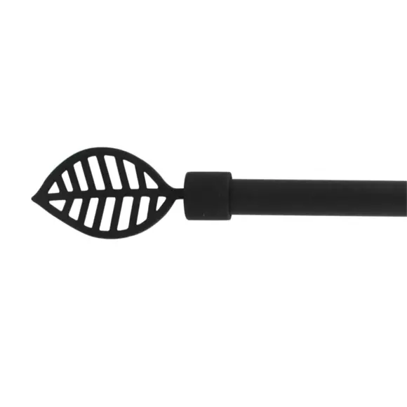 Eminza Kit De Tringle Extensible (L120 - L210 Cm / D16 Mm) Sevigne Noir Mat