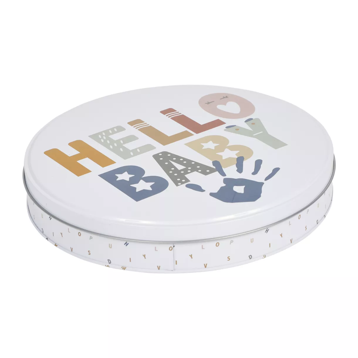 eminza Kit empreinte pour bébé argile Rond Multicolore