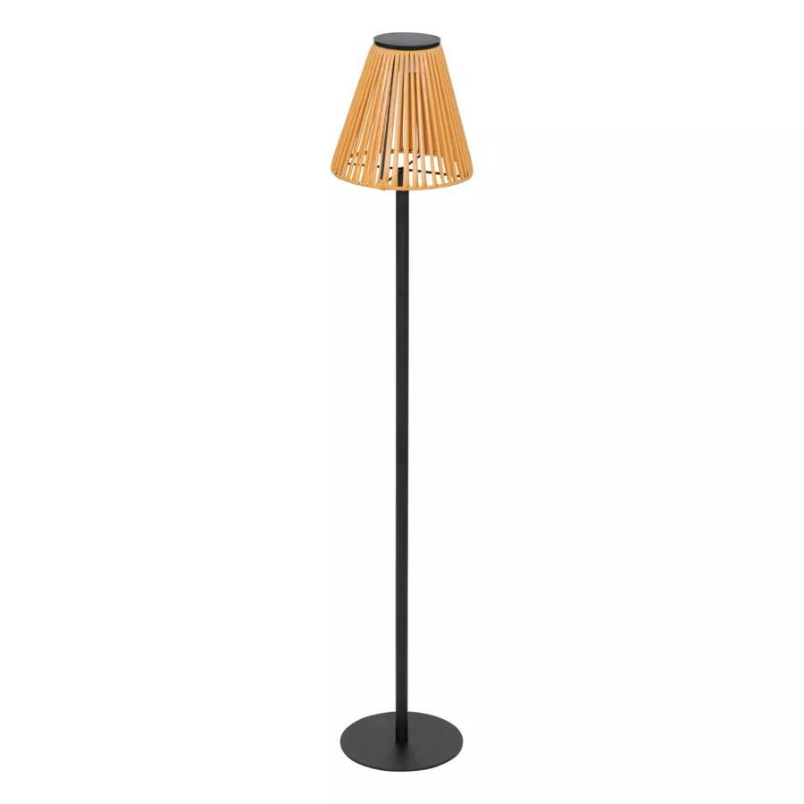 Eminza Lampadaire Extérieur Solaire (H108 Cm) Kesy Naturel