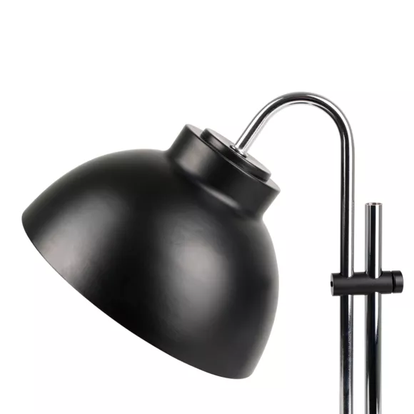 Eminza Lampe à Poser Ajustable (H47/115 Cm) Industry Métal Noir