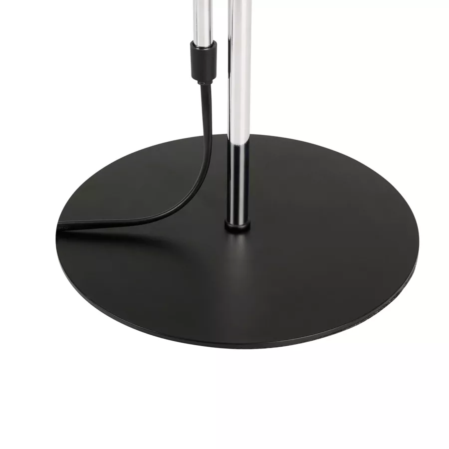 Eminza Lampe à Poser Ajustable (H47/115 Cm) Industry Métal Noir