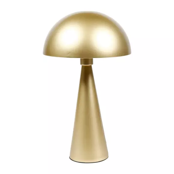 Eminza Lampe à Poser Champignon En Métal (H38 Cm) Emo Or