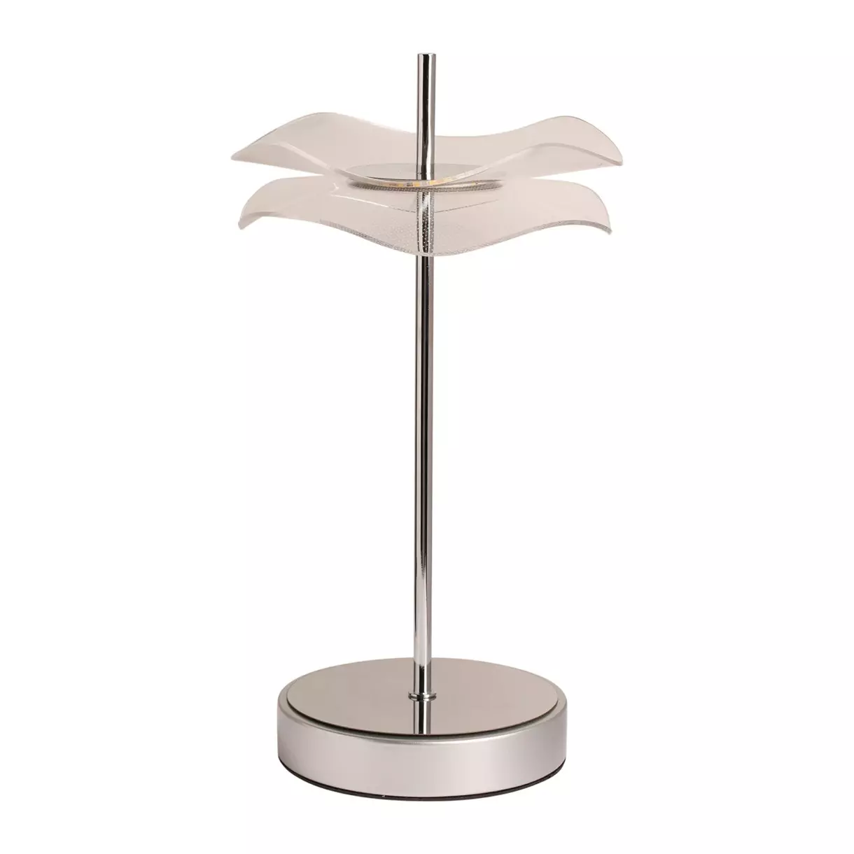 eminza Lampe à poser design LED (H20 cm) Stellar Argent