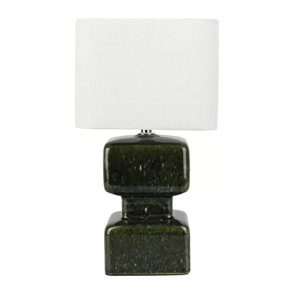Eminza Lampe à Poser En Céramique (H34 Cm) Céladon Verte