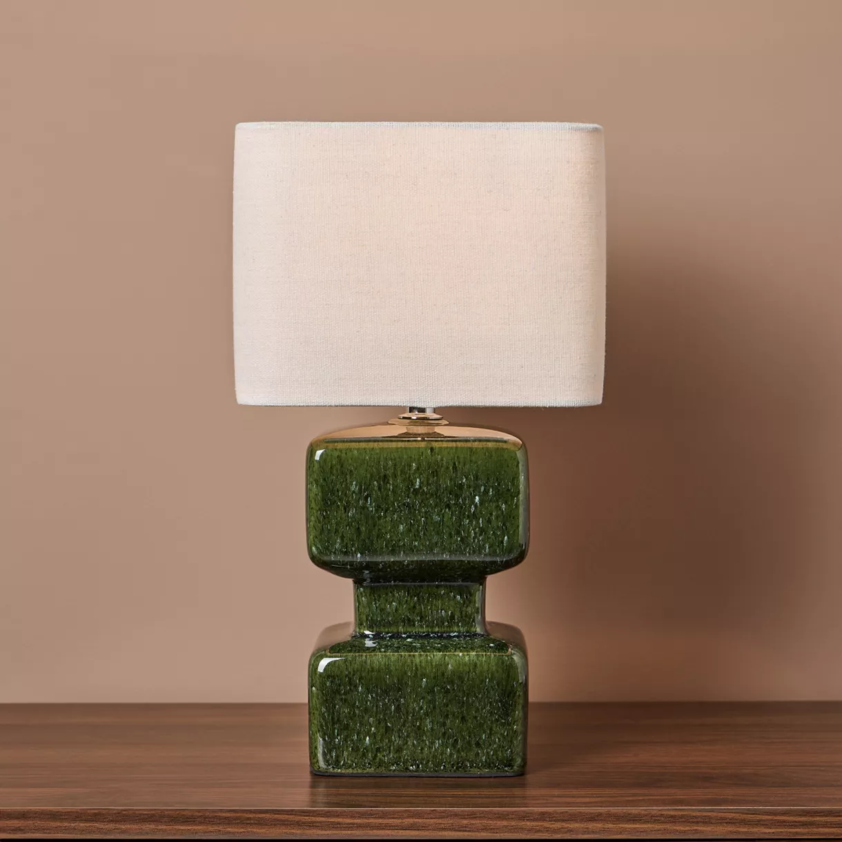 eminza Lampe à poser en céramique (H34 cm) Céladon Verte eminza Lampe à poser en céramique (H34 cm) Céladon Verte