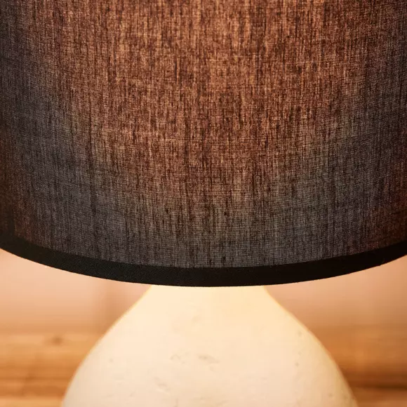 Eminza Lampe à Poser En Ciment (H31 5 Cm) Portland Grise