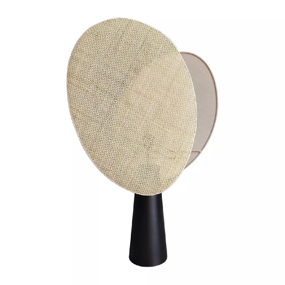eminza Lampe à poser en rotin (H103 cm) Almeria Beige