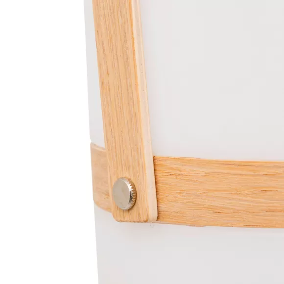 Eminza Lampe à Poser Extérieur Avec Anse (H36 Cm) Kiara Blanche