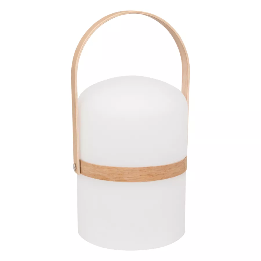 Eminza Lampe à Poser Extérieur Avec Anse (H36 Cm) Kiara Blanche
