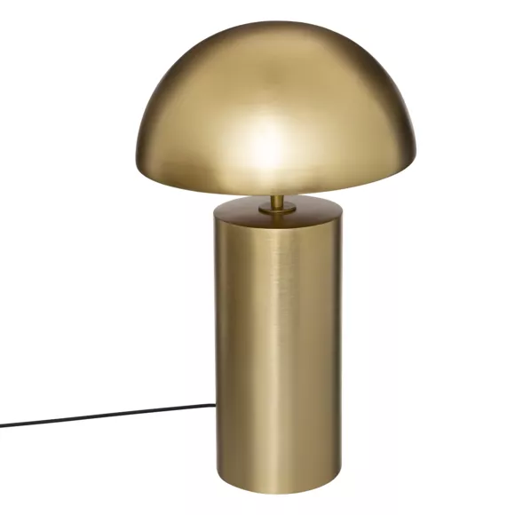 Eminza Lampe à Poser Industrielle Métal (50 Cm) Champi Or