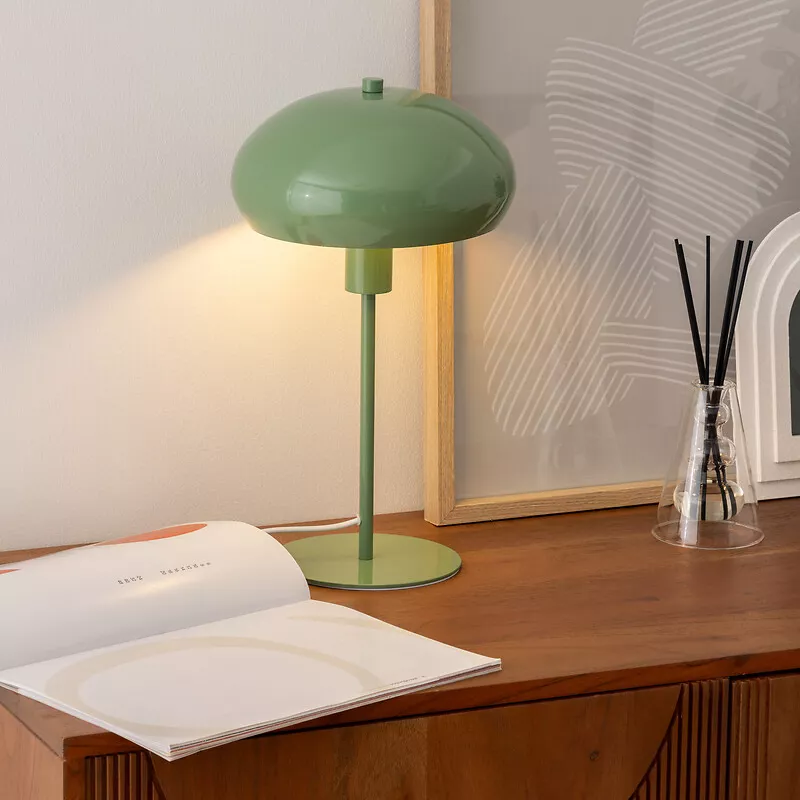 eminza Lampe à poser métal (38 cm) Savio Vert tilleul