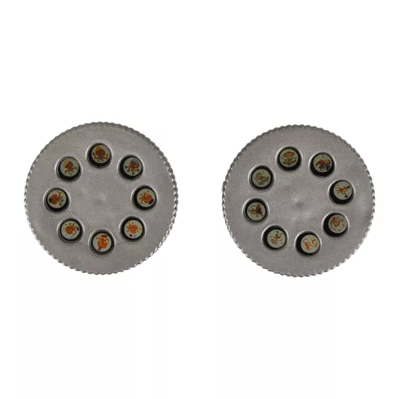 Eminza Lampe Enfant Projecteur à Histoires (H12 Cm) Jaune