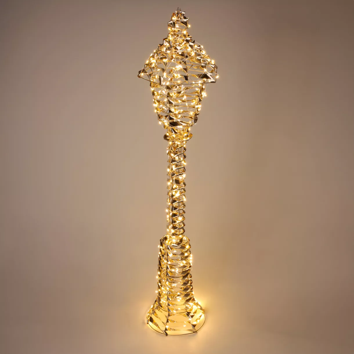 eminza Lanterne lumineuse 720 LED (H150 cm) Christmas Or