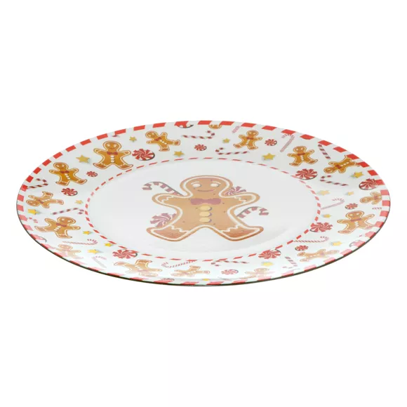 Eminza Lot De 12 Dessous D'assiette (D33 Cm) Pain D'épices
