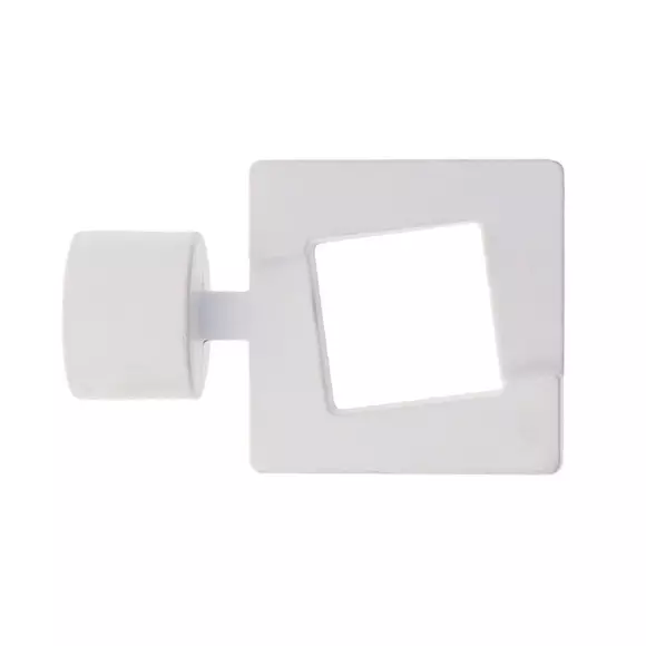 Eminza Lot De 2 Embouts Tringle (D28 Mm) Lino Upper East Side Blanc Mat