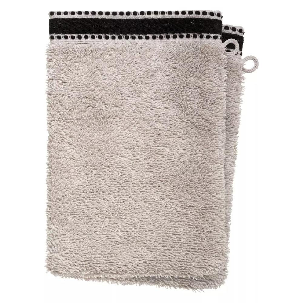 eminza Lot de 2 gants de toilette coton (15 x 21 cm) Joia Lin