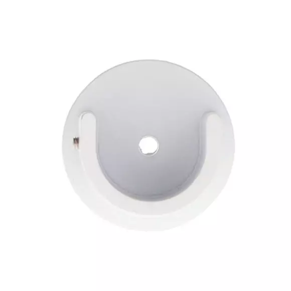Eminza Lot De 2 Naissances Tringle Rideau (D28 Mm) Lino Blanc Mat