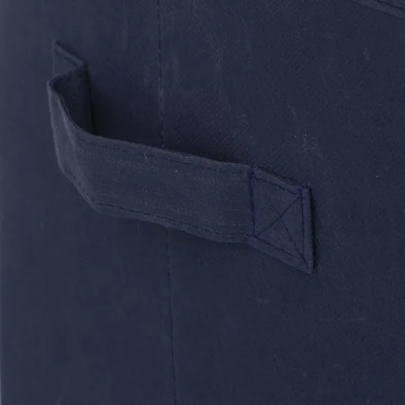 Eminza Lot De 2 Paniers De Rangement Enfant (29 X 29 Cm) Espace Bleu