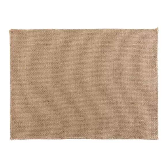 Eminza Lot De 2 Sets De Table Jute (33 X 45 Cm) Leny Beige