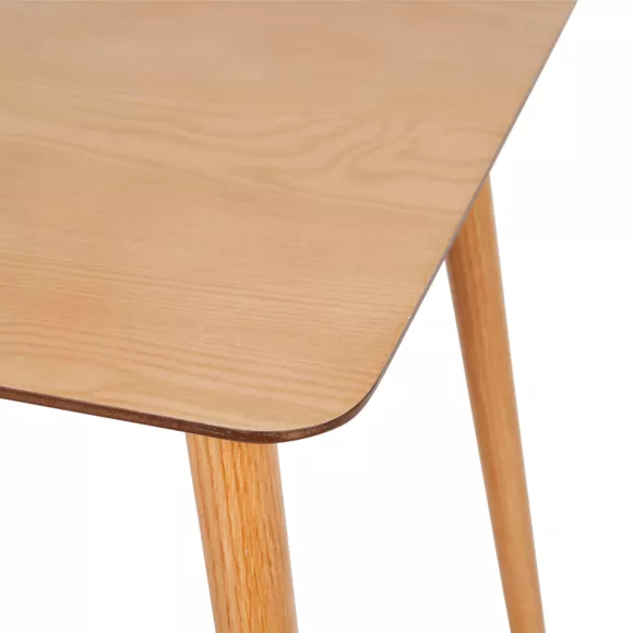 Eminza Lot De 2 Tables D'appoint Carrées En Bois (H43 Cm) Nomade Naturel