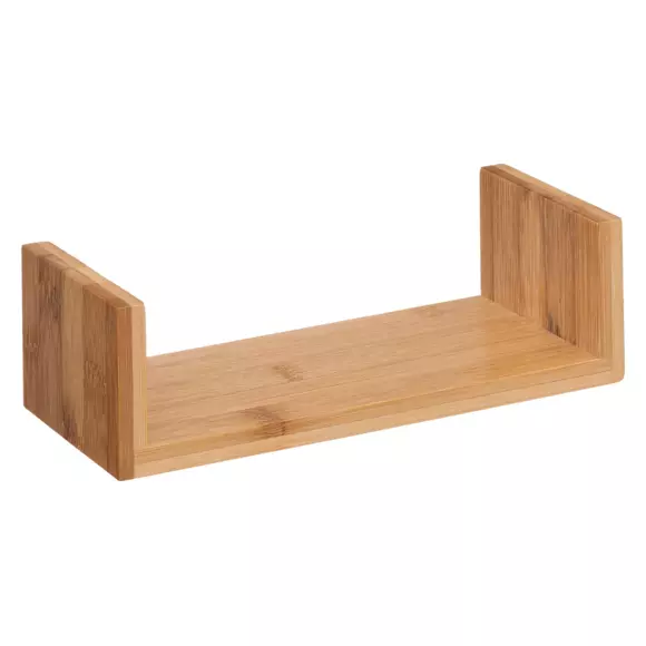 Eminza Lot De 3 étagères Bambou (L22-32-42 Cm) Fixy Naturel