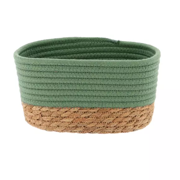 Eminza Lot De 3 Paniers De Rangement (H13 Cm) Timeless Vert