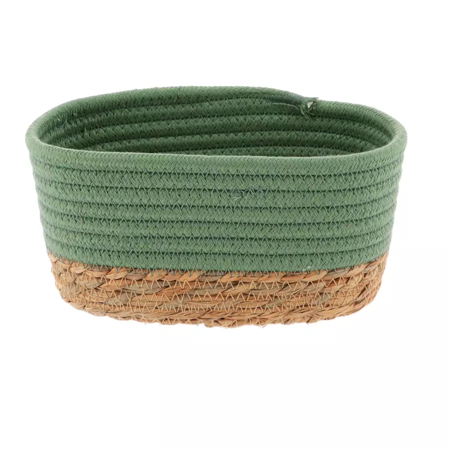 Eminza Lot De 3 Paniers De Rangement (H13 Cm) Timeless Vert