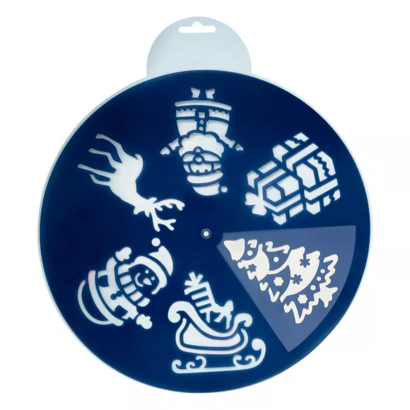 Eminza Lot De 3 Pochoirs Réutilisables Décors De Noël