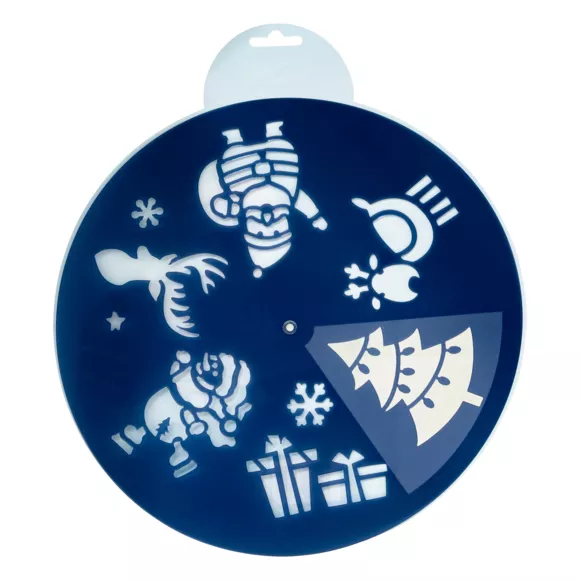 Eminza Lot De 3 Pochoirs Réutilisables Décors De Noël