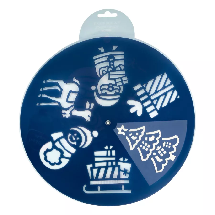 Eminza Lot De 3 Pochoirs Réutilisables Décors De Noël
