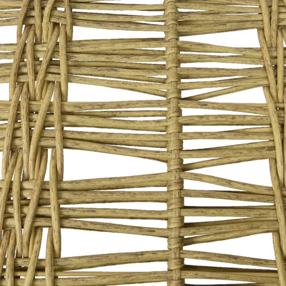 Eminza Loveuse Suspendue Résine Tressée Jakarta Naturel