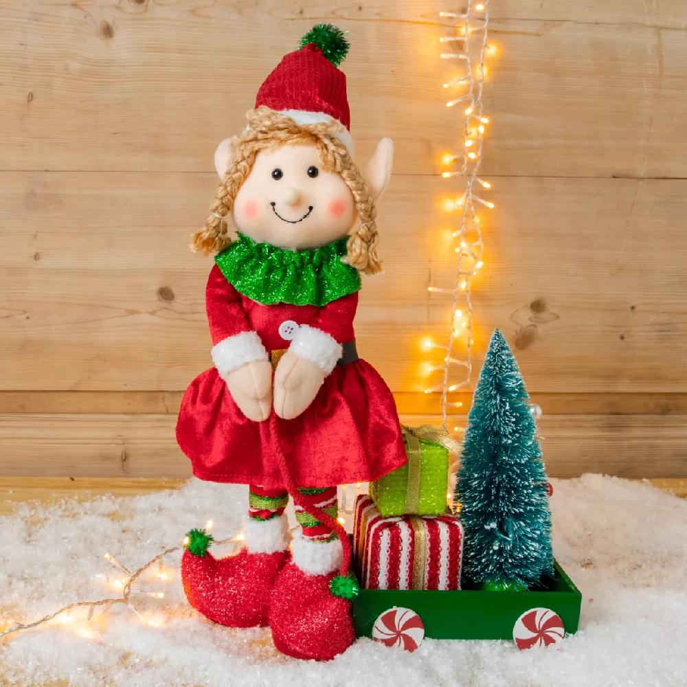 eminza Lutin farceur (H45 cm) Martine et cadeaux Multicolore