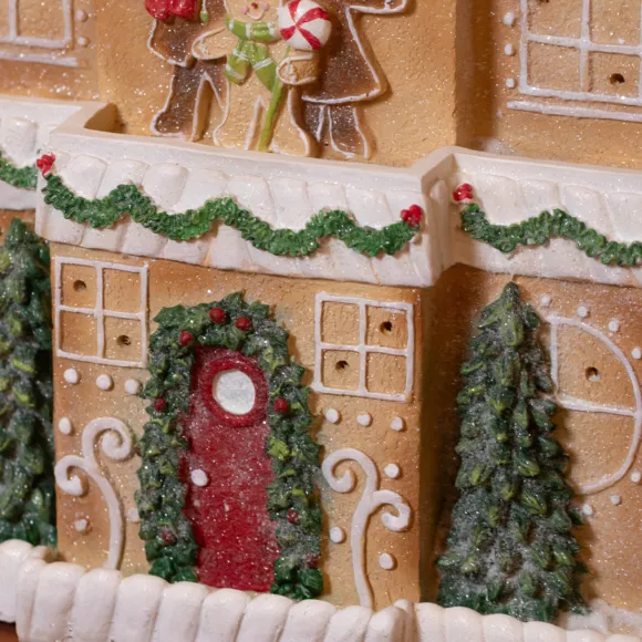Eminza Maison Décorative Géante (H67 Cm) Biscuit Pain D'épices