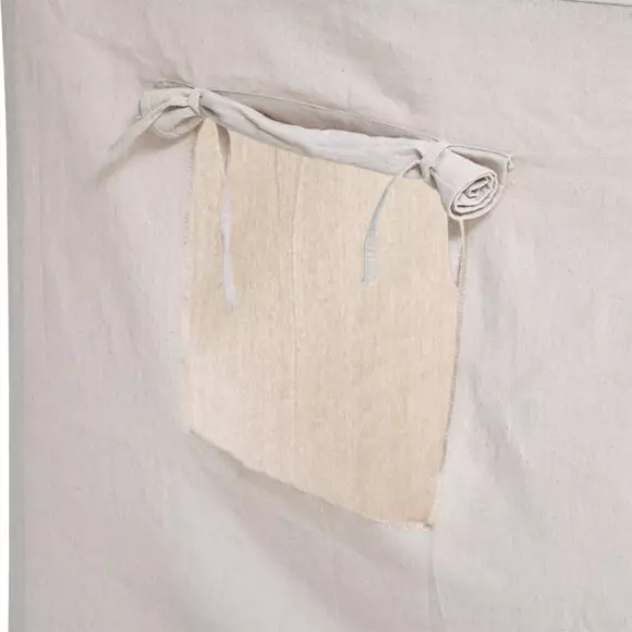 Eminza Maison Enfant Bois Et Tissu (H116 Cm) Safari Beige