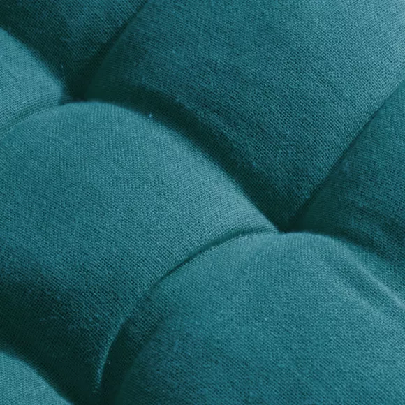 Eminza Matelas De Sol Coton (120 X 60 Cm) Pixel Bleu Canard