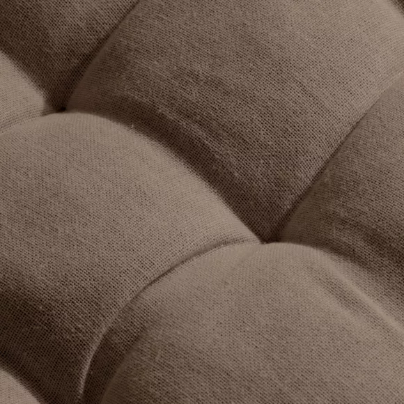 Eminza Matelas De Sol Coton (120 X 60 Cm) Pixel Taupe