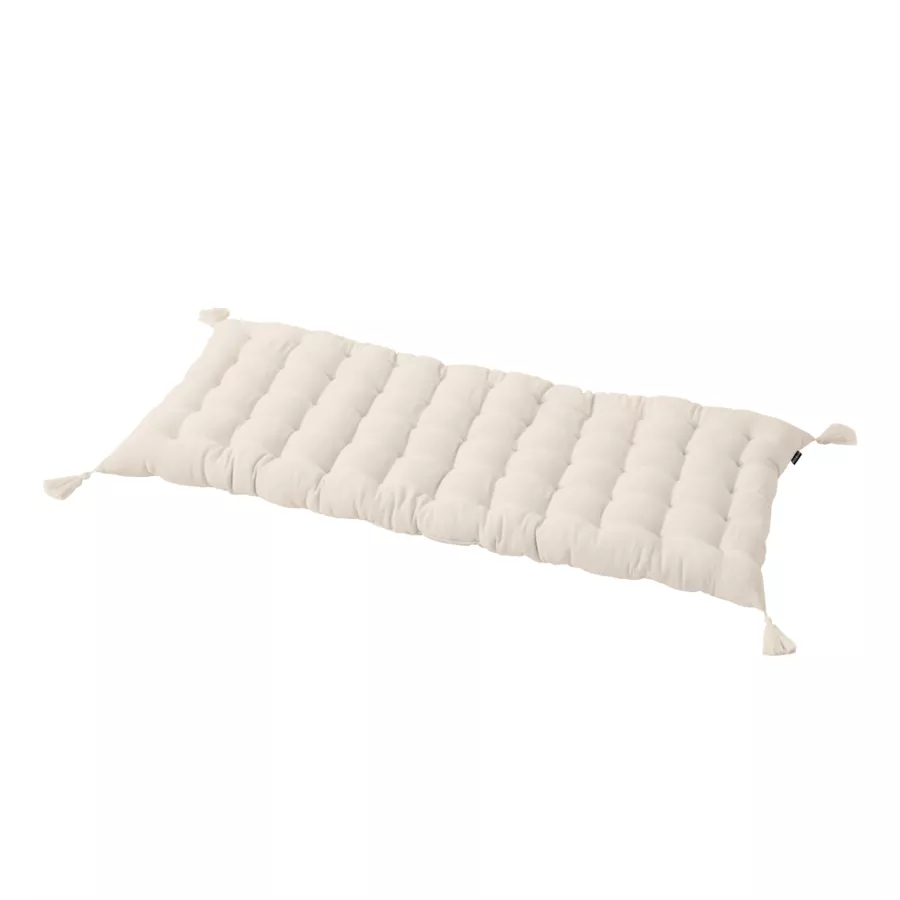 Eminza Matelas De Sol Gaze De Coton (60 X 120 Cm) Gaïa Beige Pampa