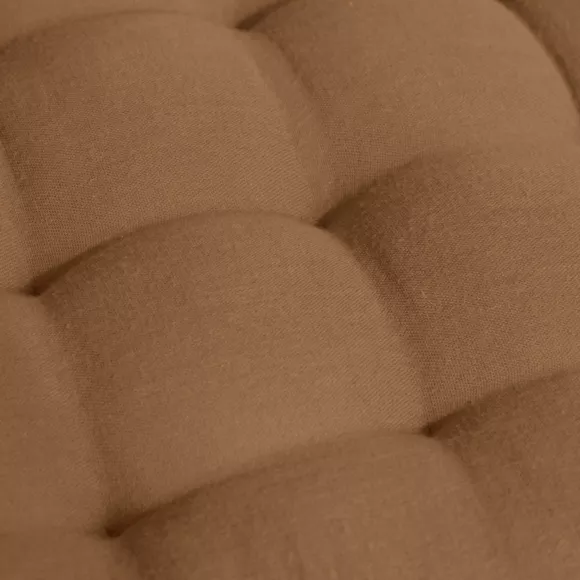 Eminza Matelas De Sol Gaze De Coton (60 X 120 Cm) Gaïa Camel